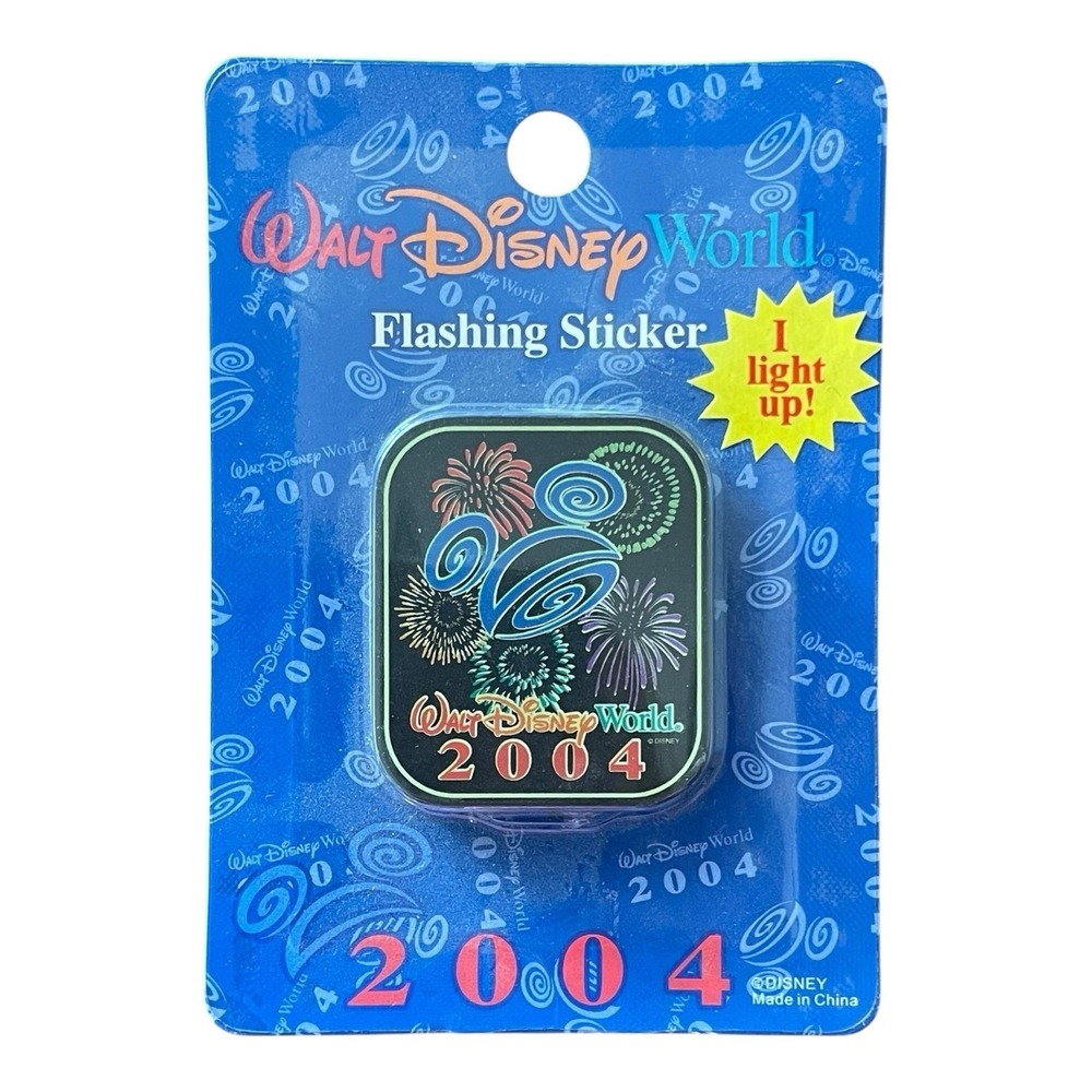 Walt Disney World 2004 Flashing Sticker‎